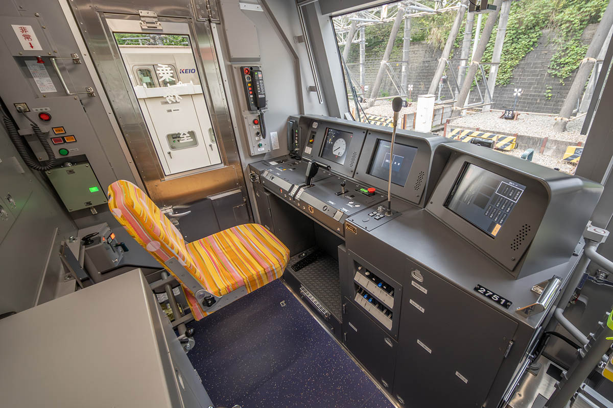 運転室内の様子