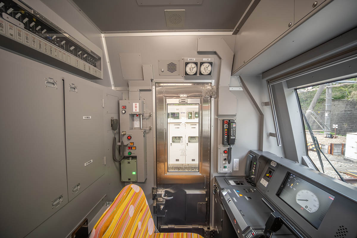 運転室内の様子