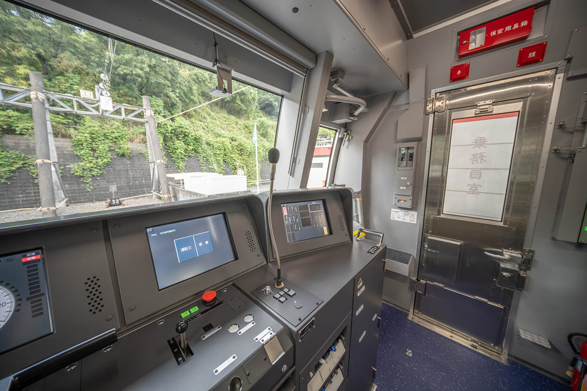 運転室内の様子