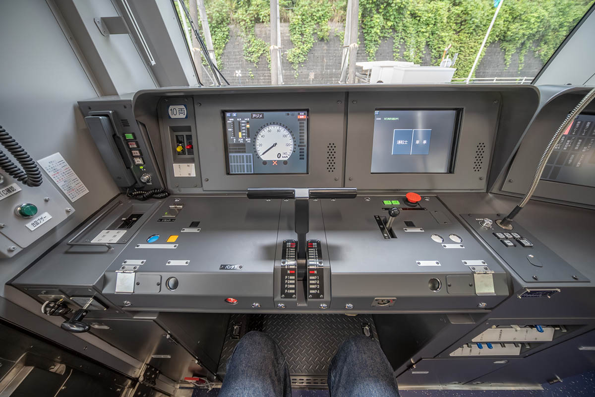 運転室内の様子