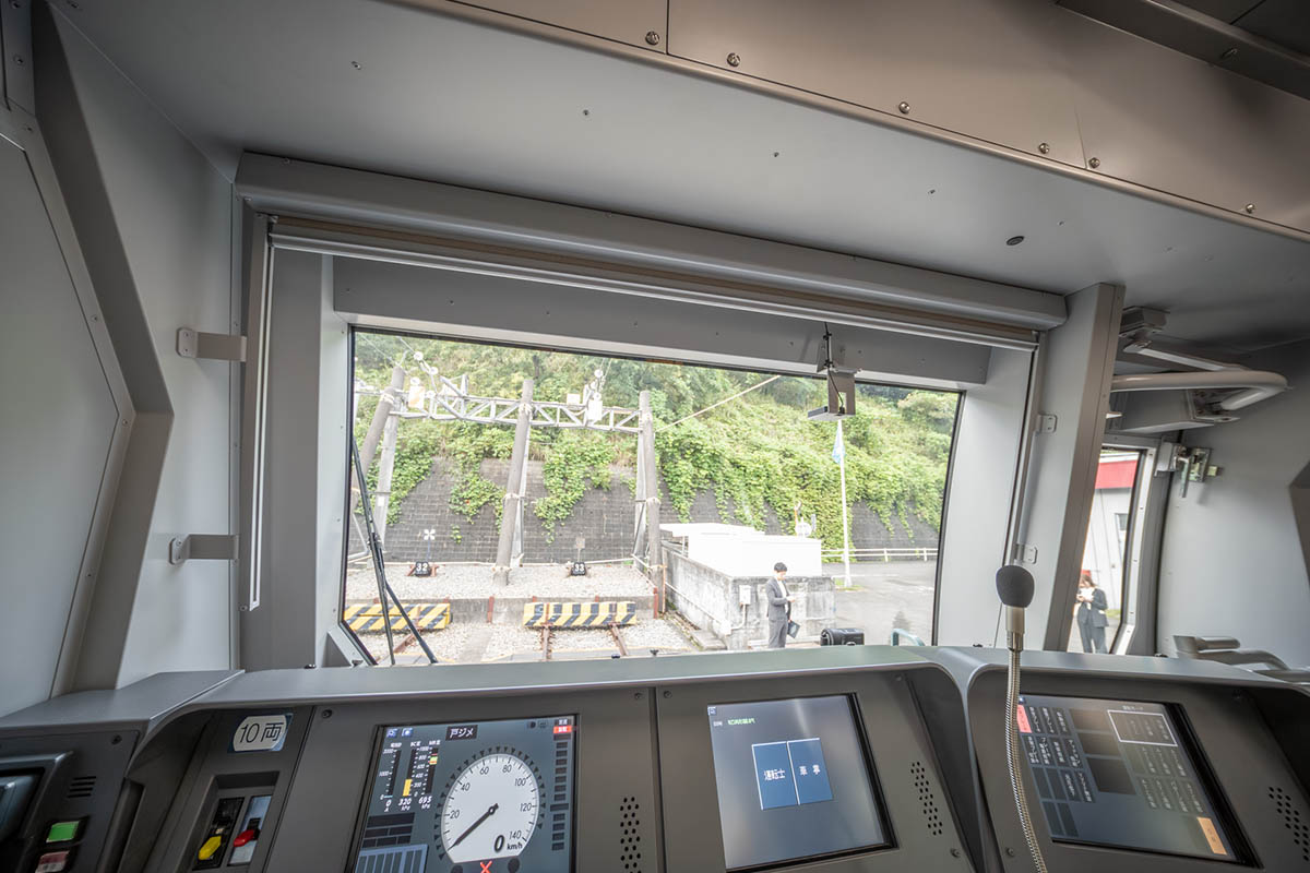 運転室内の様子