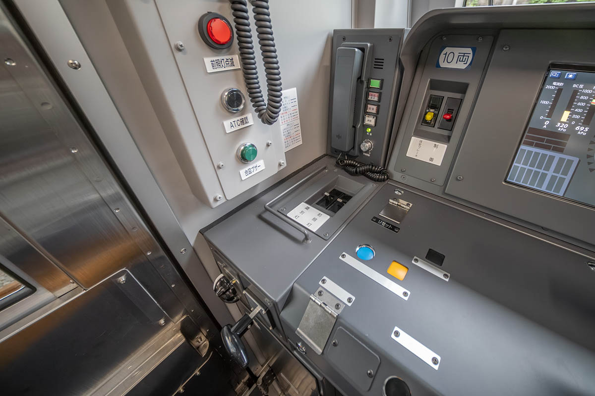 運転室内の様子