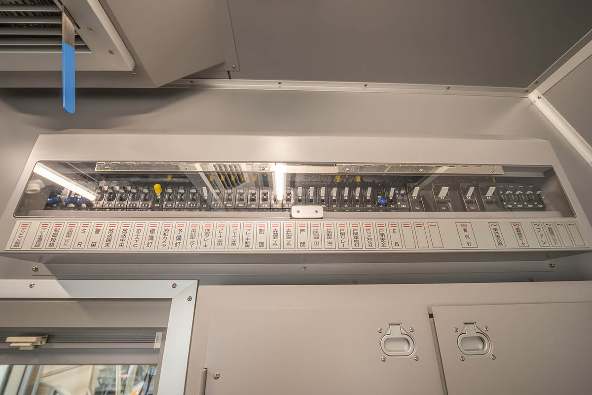 運転室内の様子