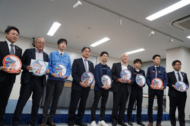 RAISE-4に搭載される機器を開発した民間企業の責任者(撮影:秋山文野)
