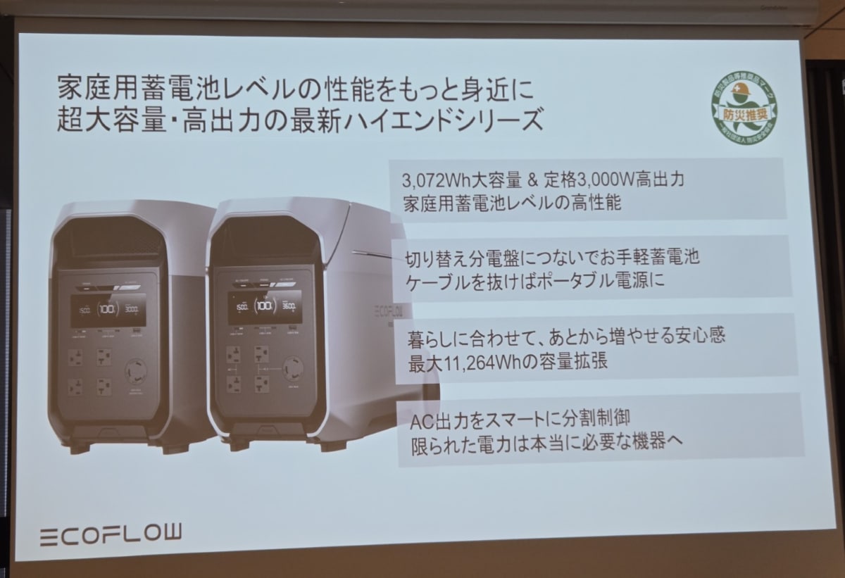 左からDELTA 3 Ultra 3 Plus、DELTA 3 Ultra