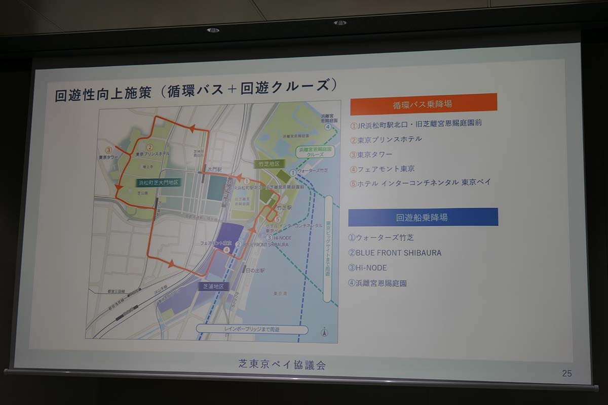 はまバスとクルーズで回遊性向上