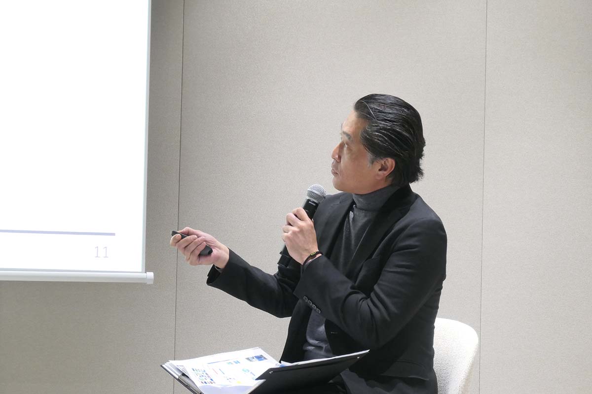 芝浦エリアマネジメント 理事、野村不動産の四居 淳氏