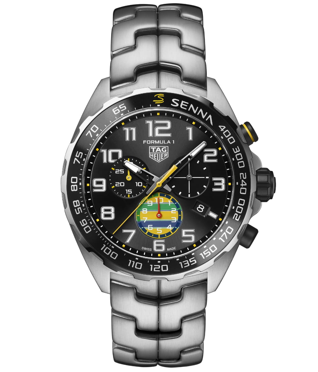 タグ・ホイヤー フォーミュラ1 クロノグラフ×セナ 43mm CAZ101AX.BA0637、390,500円