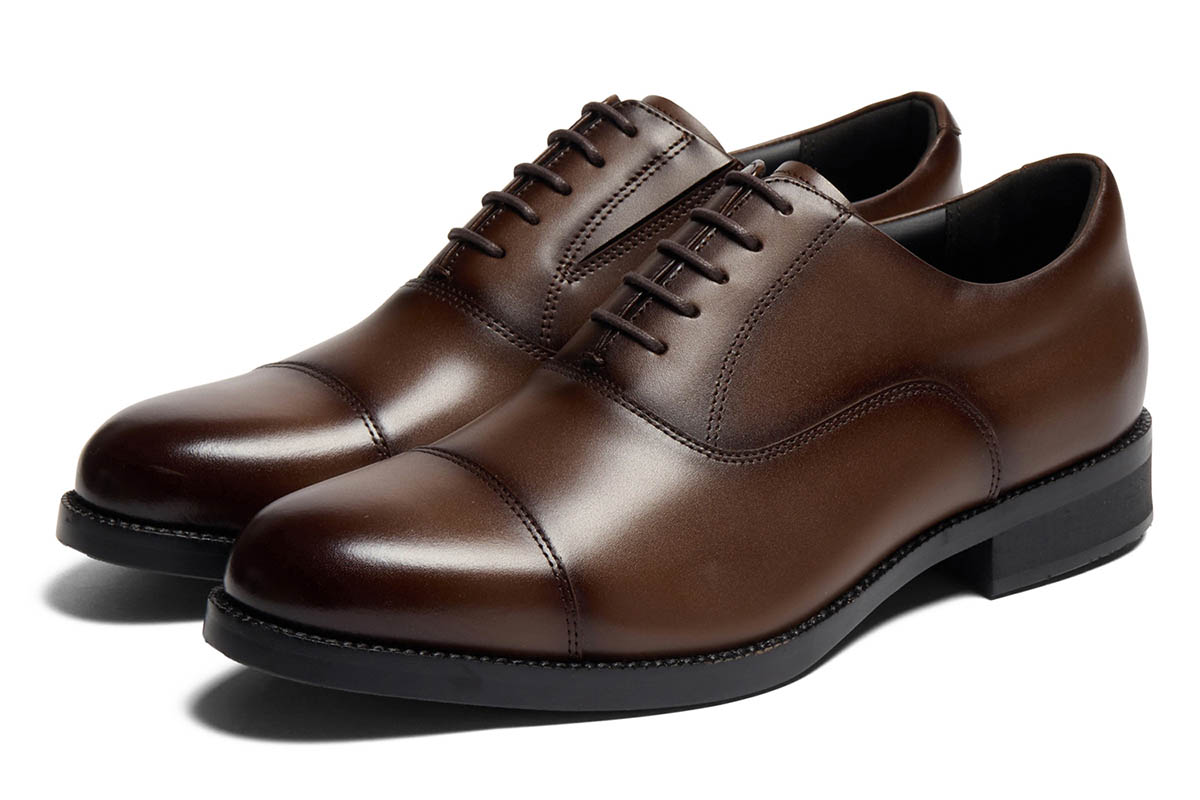 内羽根ストレートチップ(TU-8022) ダークブラウン