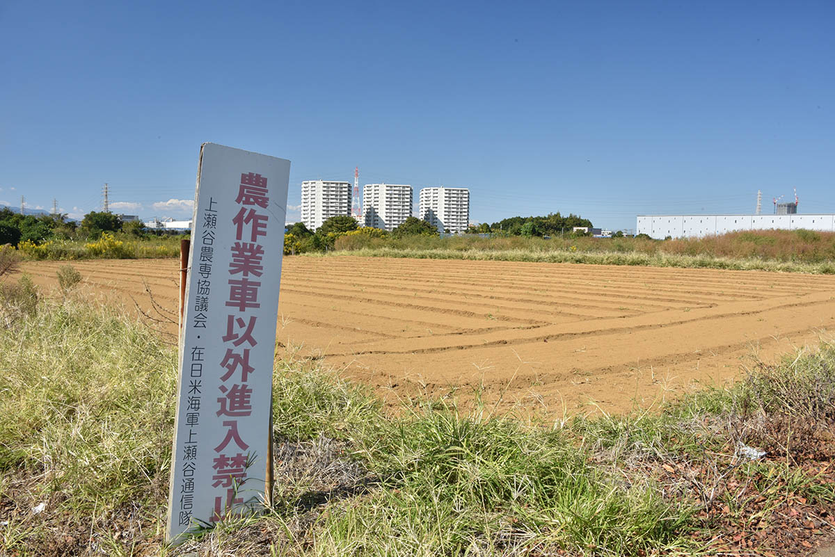 GREEN×EXPO 2027会場予定地周辺は農地が広がっている(23年10月撮影)