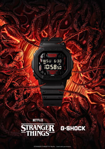 裏側の世界”のG-SHOCK ストレンジャー・シングスコラボ - Impress Watch