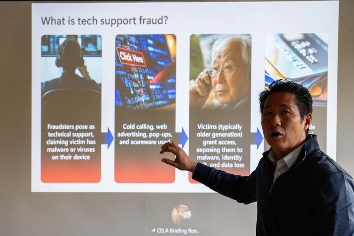 日本での「テクニカルサポート詐欺」対策にも協力