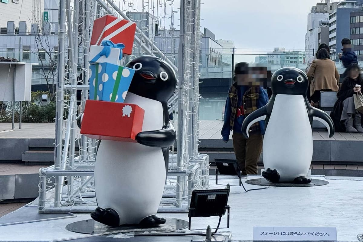 Suicaペンギン(23年12月撮影)
