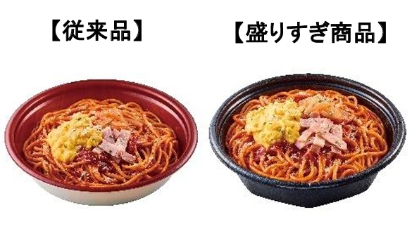 盛りすぎ! ナポリタン(697円)