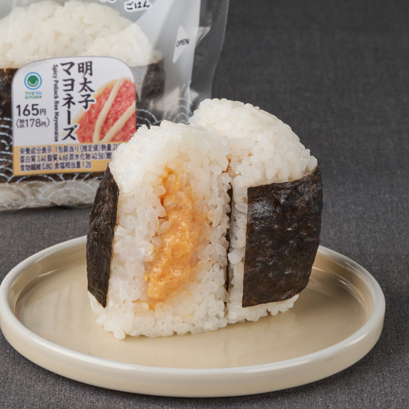 「直巻 明太子マヨネーズ」(178円)、