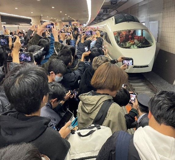 運行終了時の様子