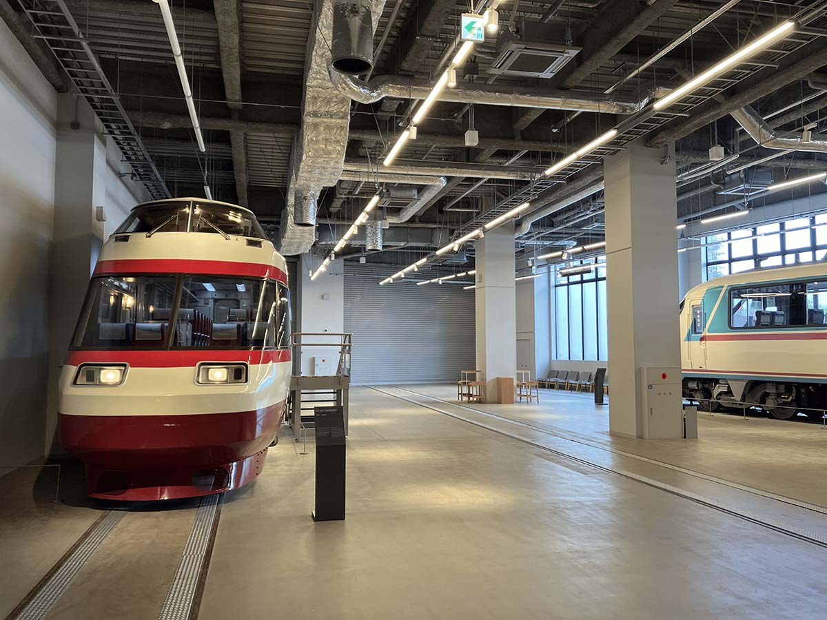 展示を予定しているロマンスカーギャラリー