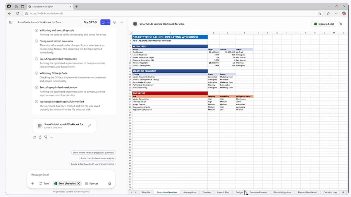 Excel Agents