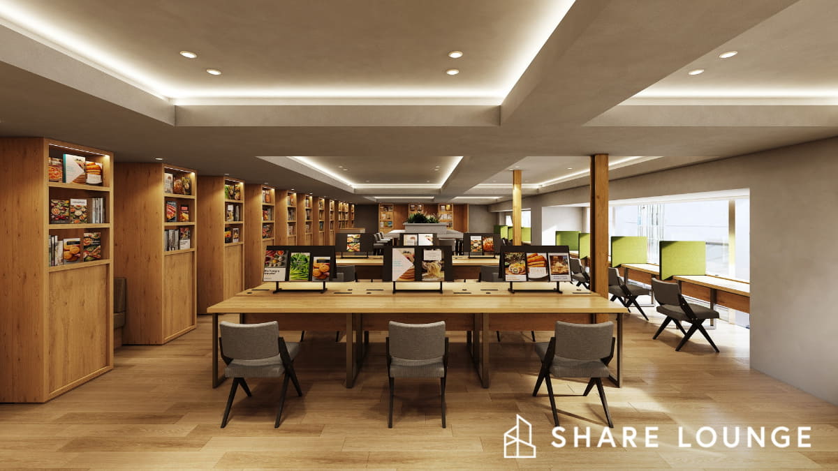 SHARE LOUNGE Olive LOUNGE 新宿通