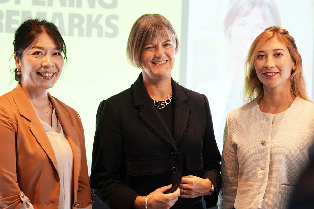 ワイズ・ペイメンツ・ジャパン株式会社、カントリーマネージャー 勢井美香氏、駐日英国大使 Julia Longbottom CMG氏、Wise Payments Limited, Chief Banking & Expansion Officer, Diana Avila氏