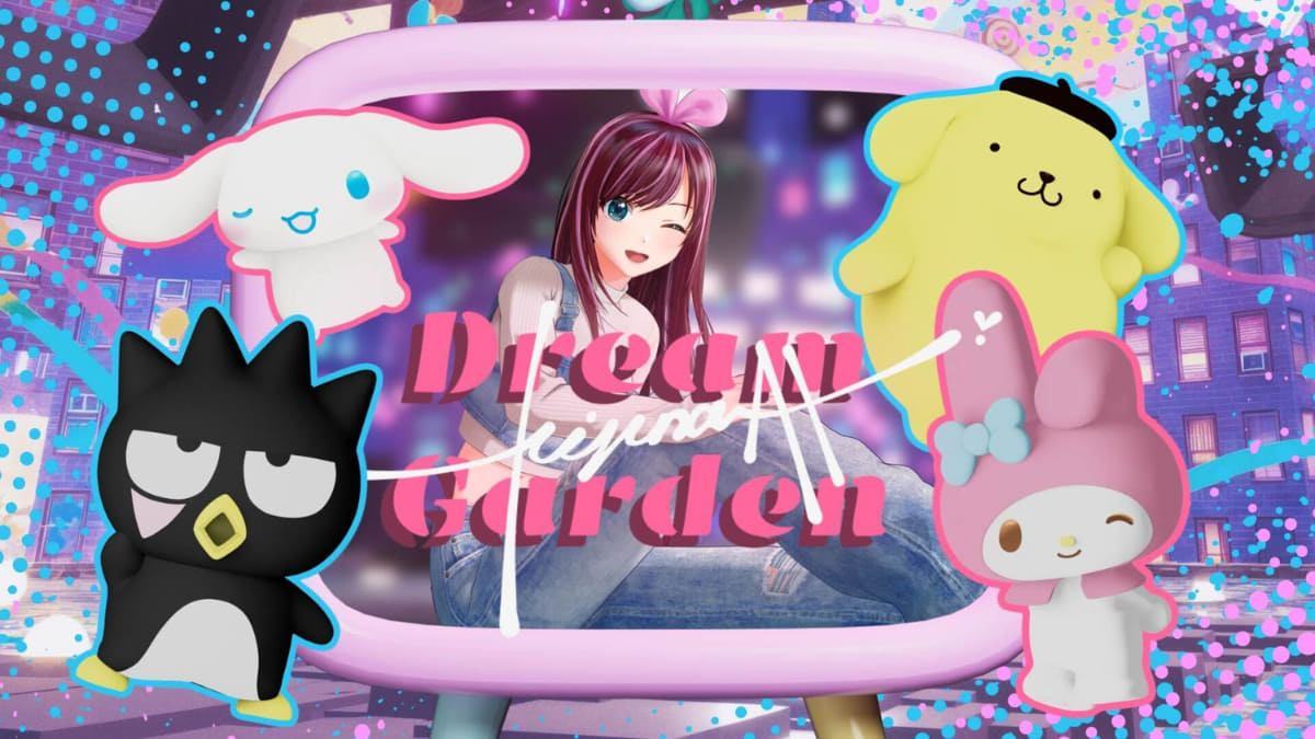 (C) 2025 SANRIO CO., LTD. 著作 株式会社サンリオ、(C)︎KizunaAI