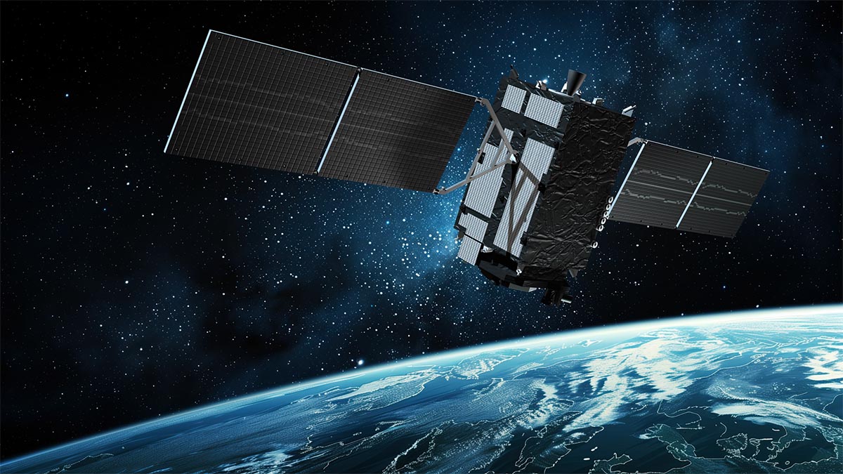 みちびき5号機のイメージ(提供：内閣府宇宙開発戦略推進事務局)