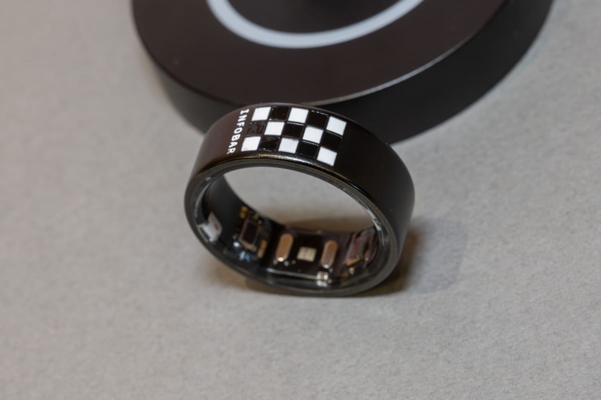 Smart Recovery Ring/INFOBARコラボモデル “ICHIMATSU”