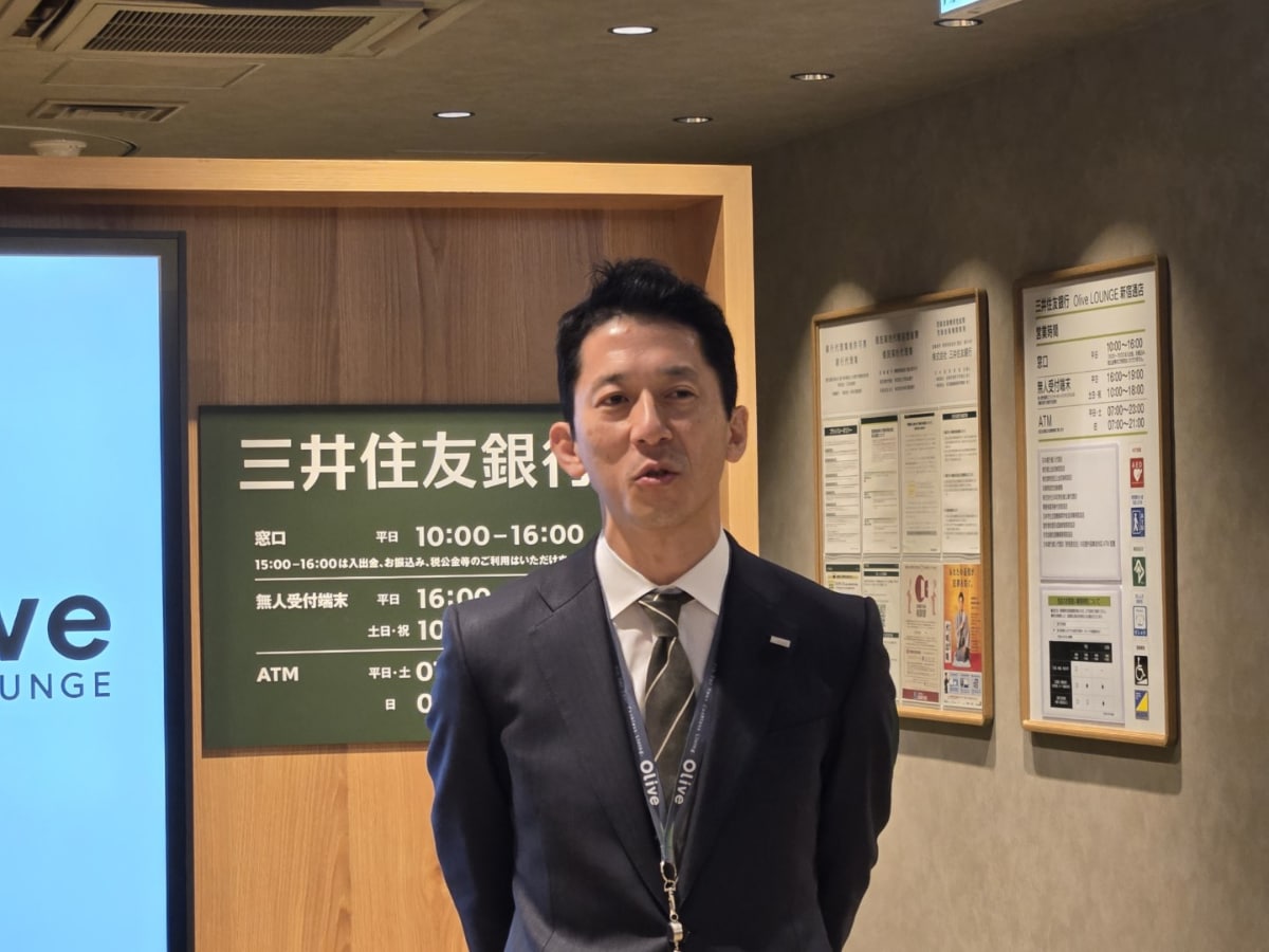 三井住友銀行 チャネル戦略部長 中村裕信氏