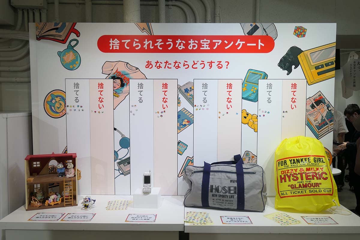 平成レトロアイテムの展示