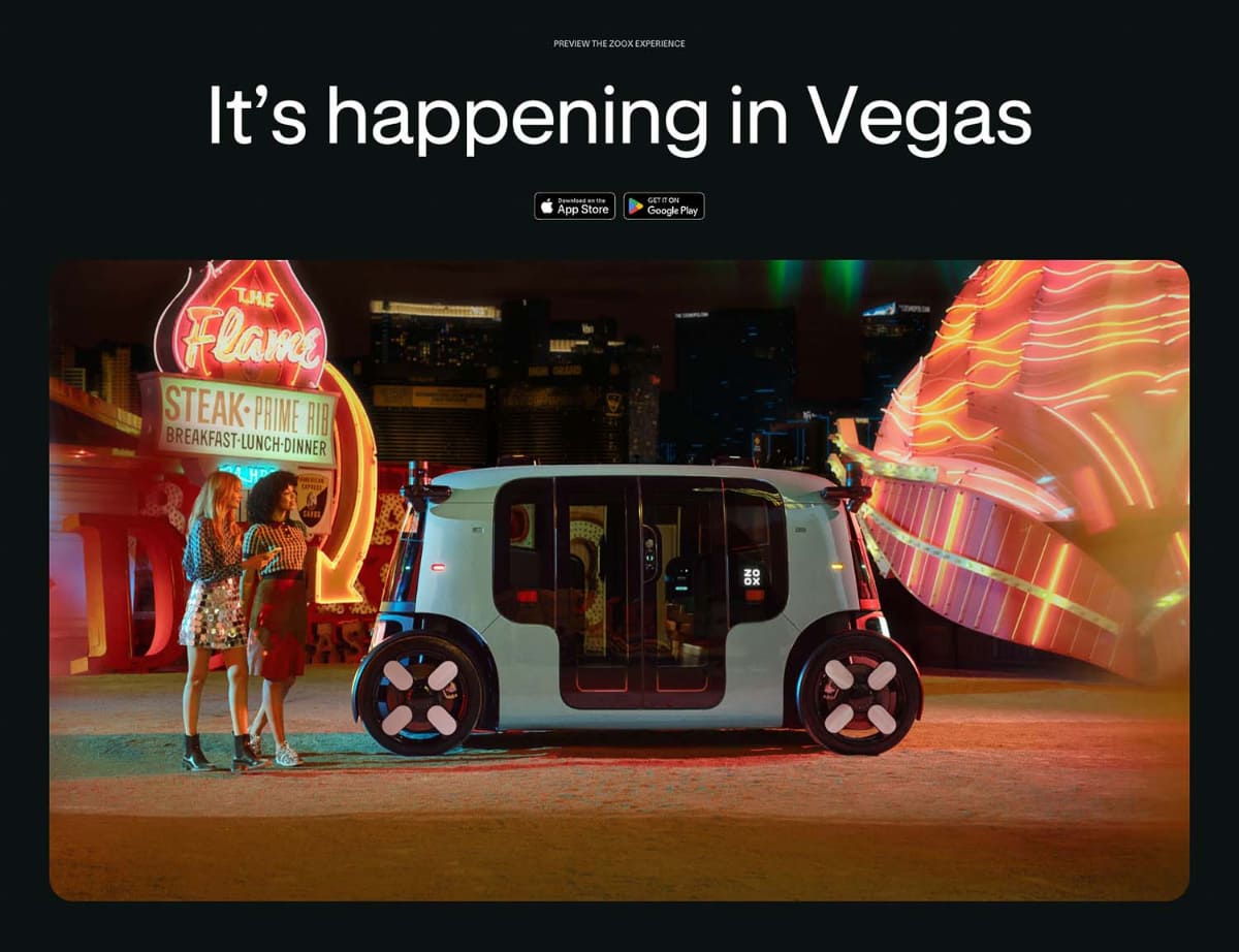 現在ラスベガスでテスト運行中