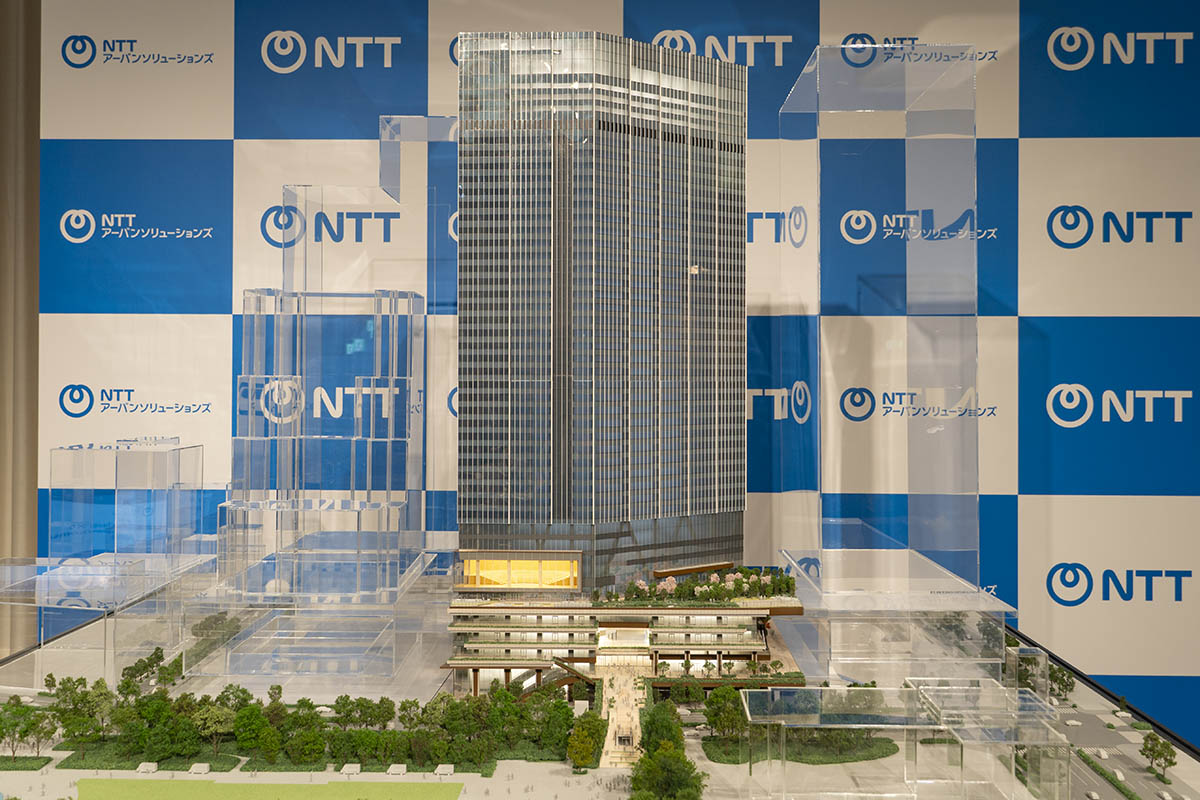 NTT日比谷タワー模型