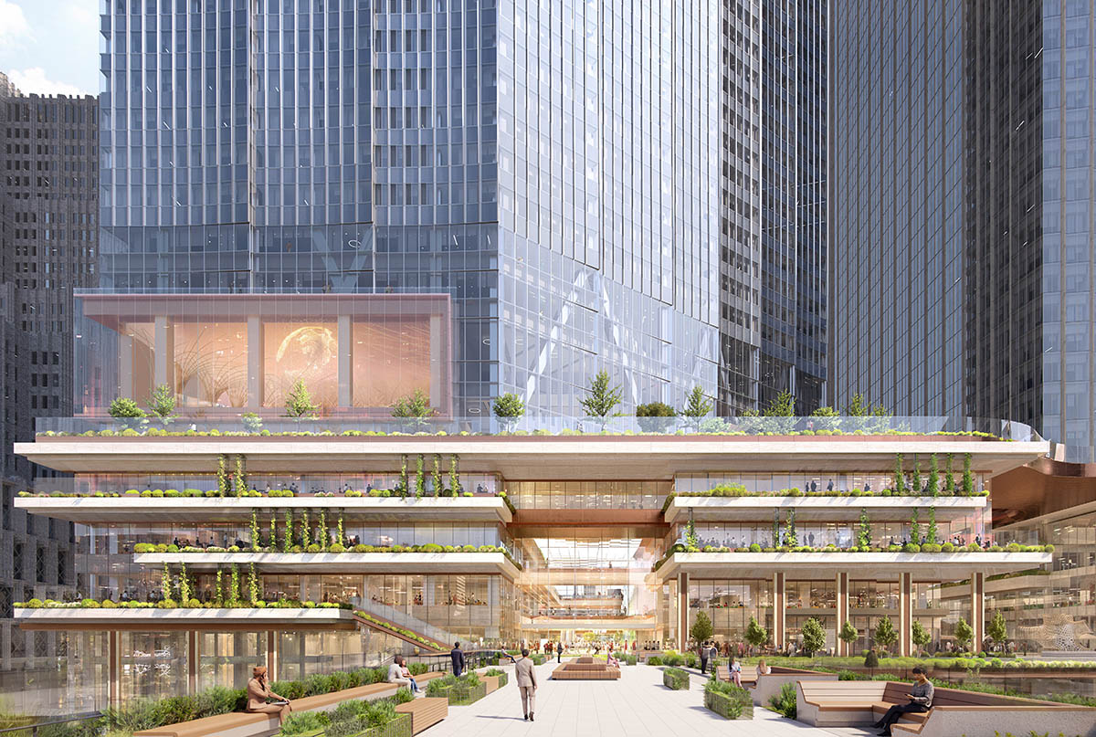 3階レベルのパブリックスペースイメージ