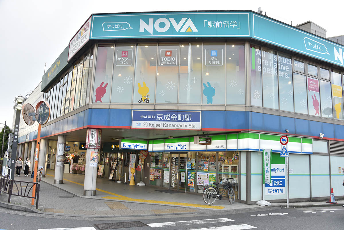 京成金町線の金町駅。そのルーツは柴又帝釈天にアクセスするための鉄道