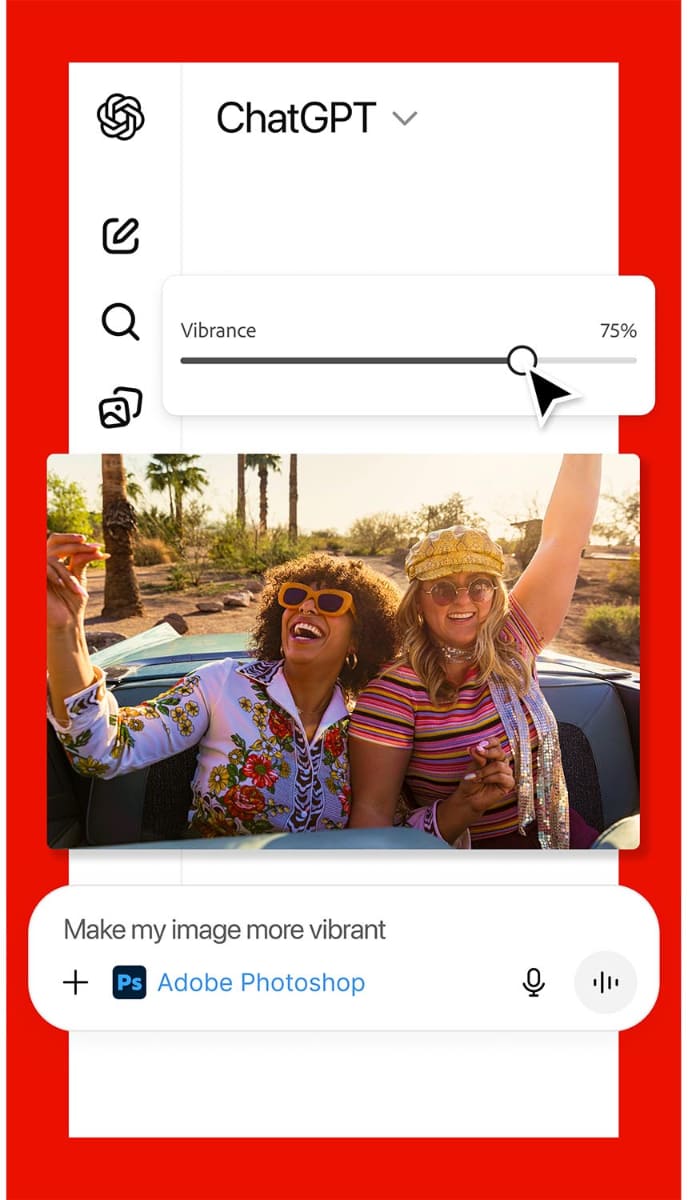Adobe Photoshop for ChatGPT