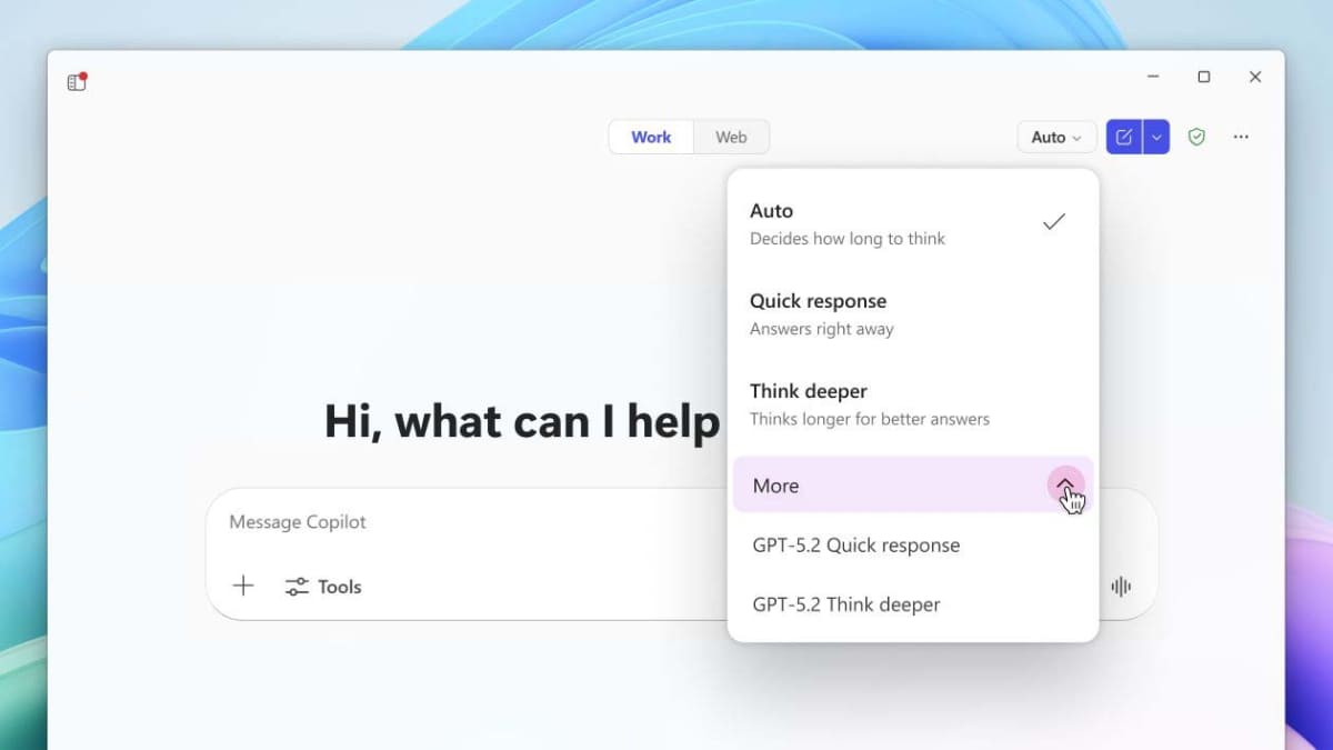Microsoft 365 CopilotなどもGPT-5.2に対応