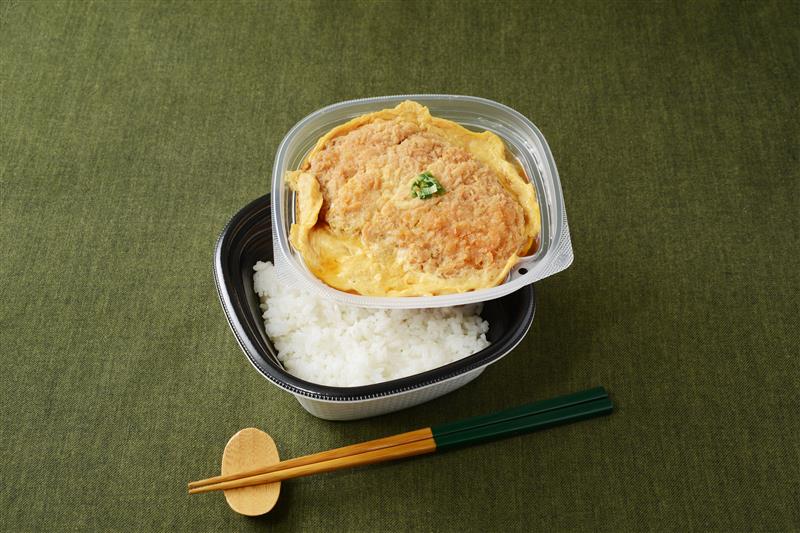 ヨード卵・光のロースかつ丼