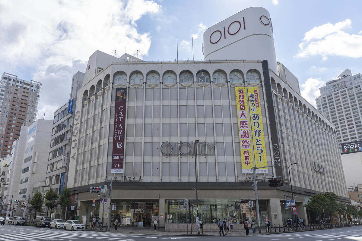 21年8月に閉店した池袋マルイ(21年7月撮影)
