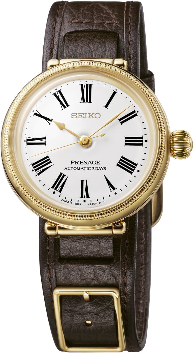 セイコー創業145周年記念 セイコー プレザージュ クラシックシリーズ クラフツマンシップ 琺瑯ダイヤル 限定モデル SARX136、264,000円。世界限定1,450本(うち国内400本)