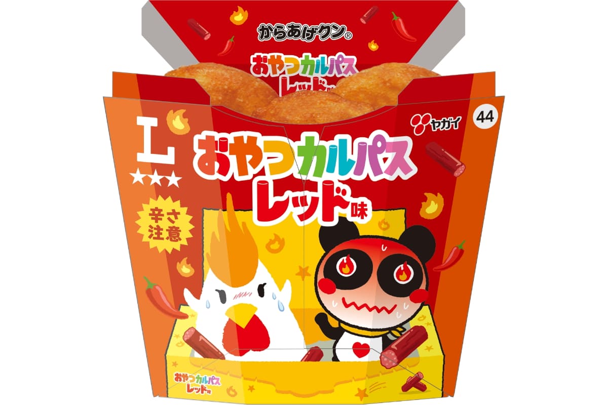 からあげクン ヤガイ監修 おやつカルパスレッド味
