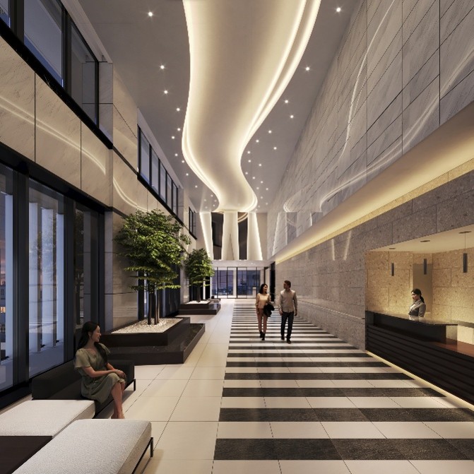 エントランスホール完成予想図