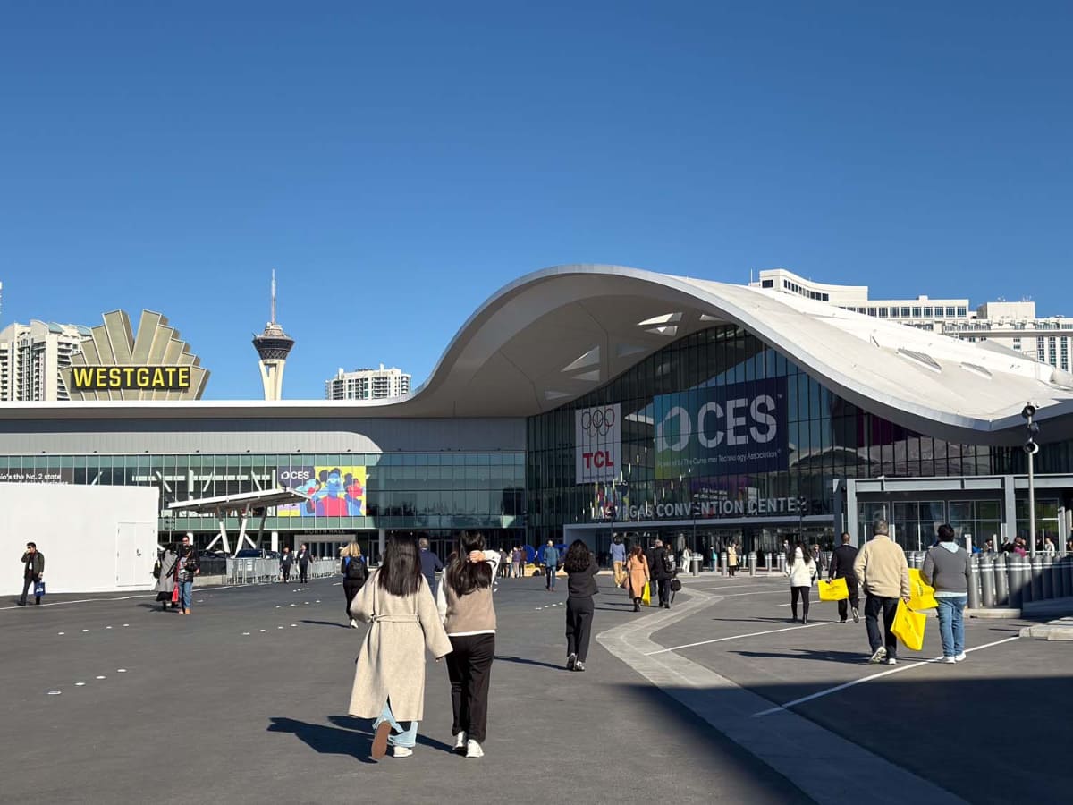 CES会場となったラスベガス・コンベンションセンター。改修工事もほぼ終わって綺麗な姿に