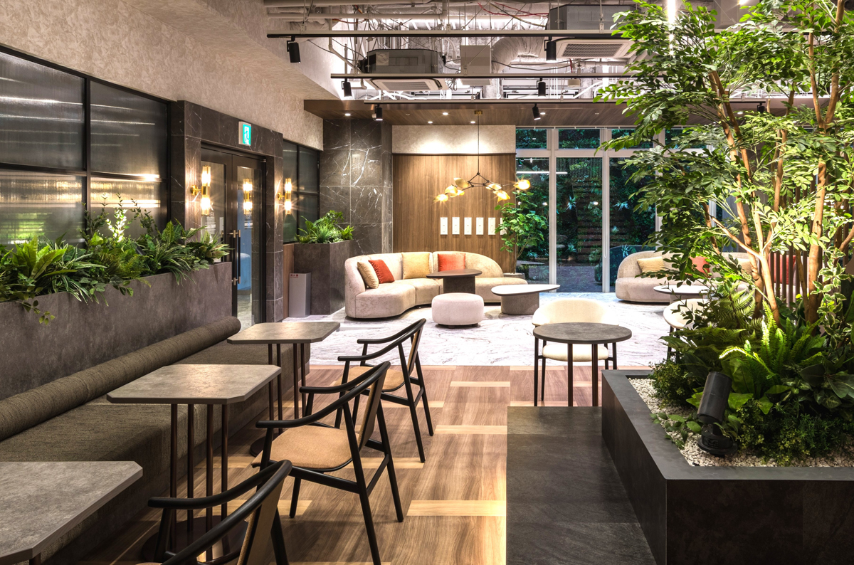 地下1階 入居者専用ラウンジ