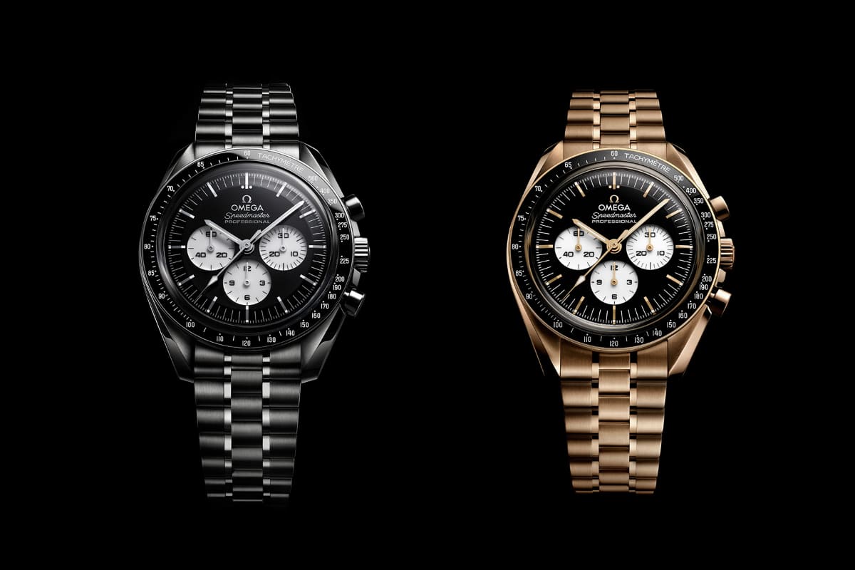 オメガ スピードマスター ムーンウォッチ ブラック ホワイト