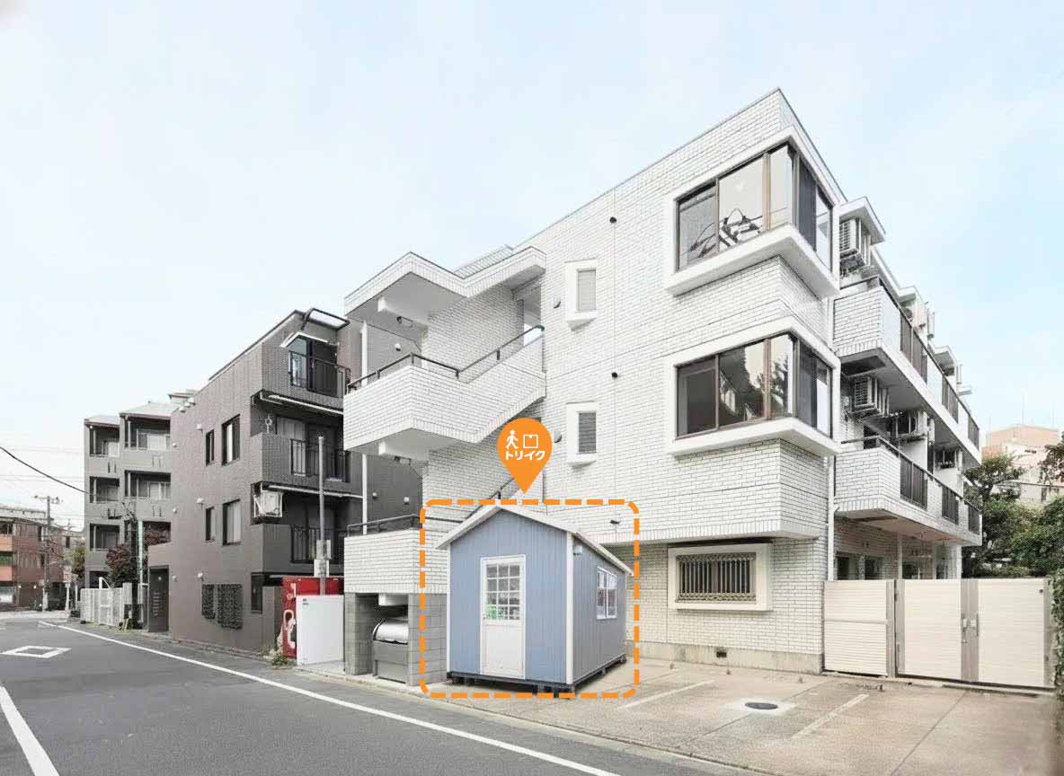 屋内外問わず2坪程度のスペースに設置可能