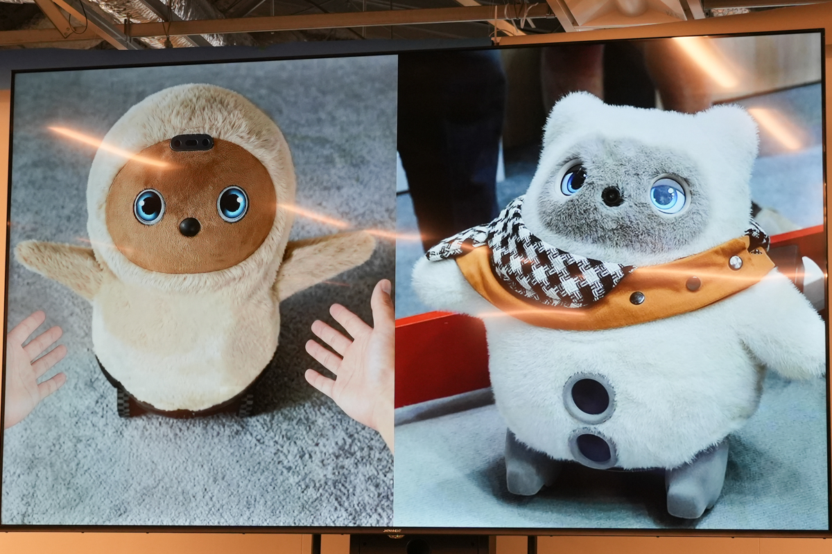 CESで公開されたLOVOT似のロボット