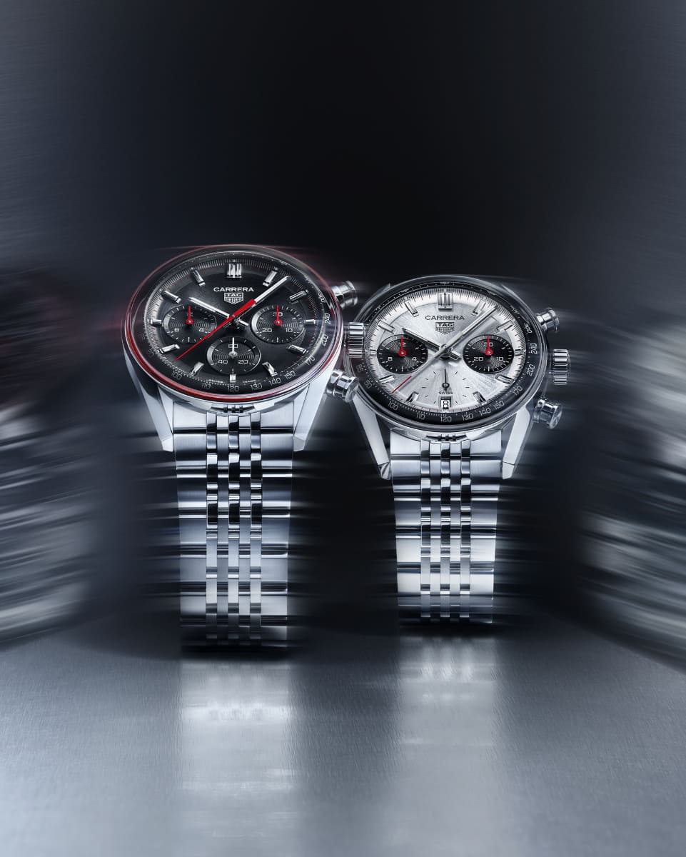 新作(左)と2024年発売のヘリテージモデル(右)