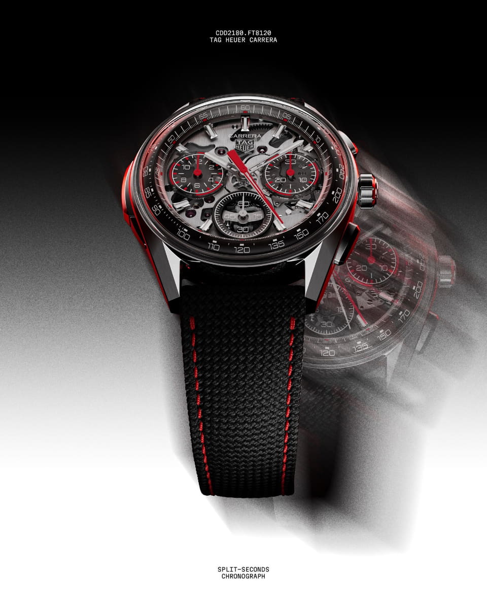 タグ・ホイヤー カレラ スプリットセコンド クロノグラフ