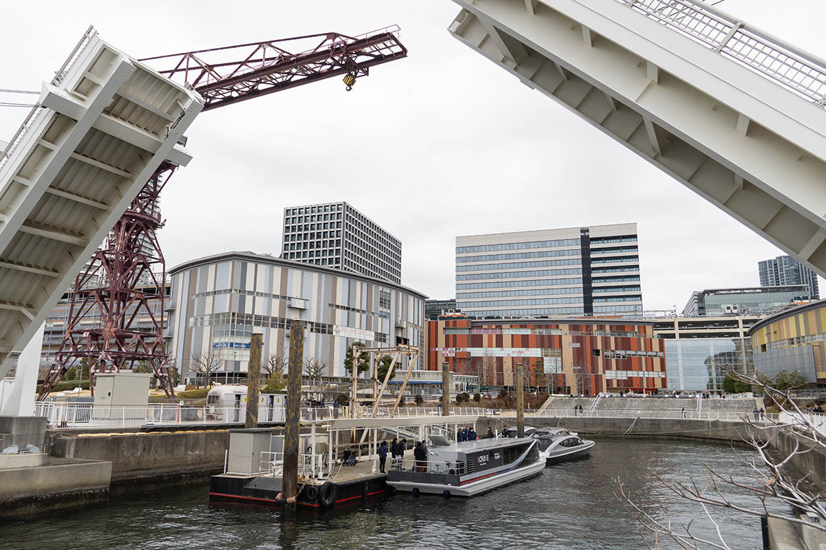 ららぽーと豊洲の船着場