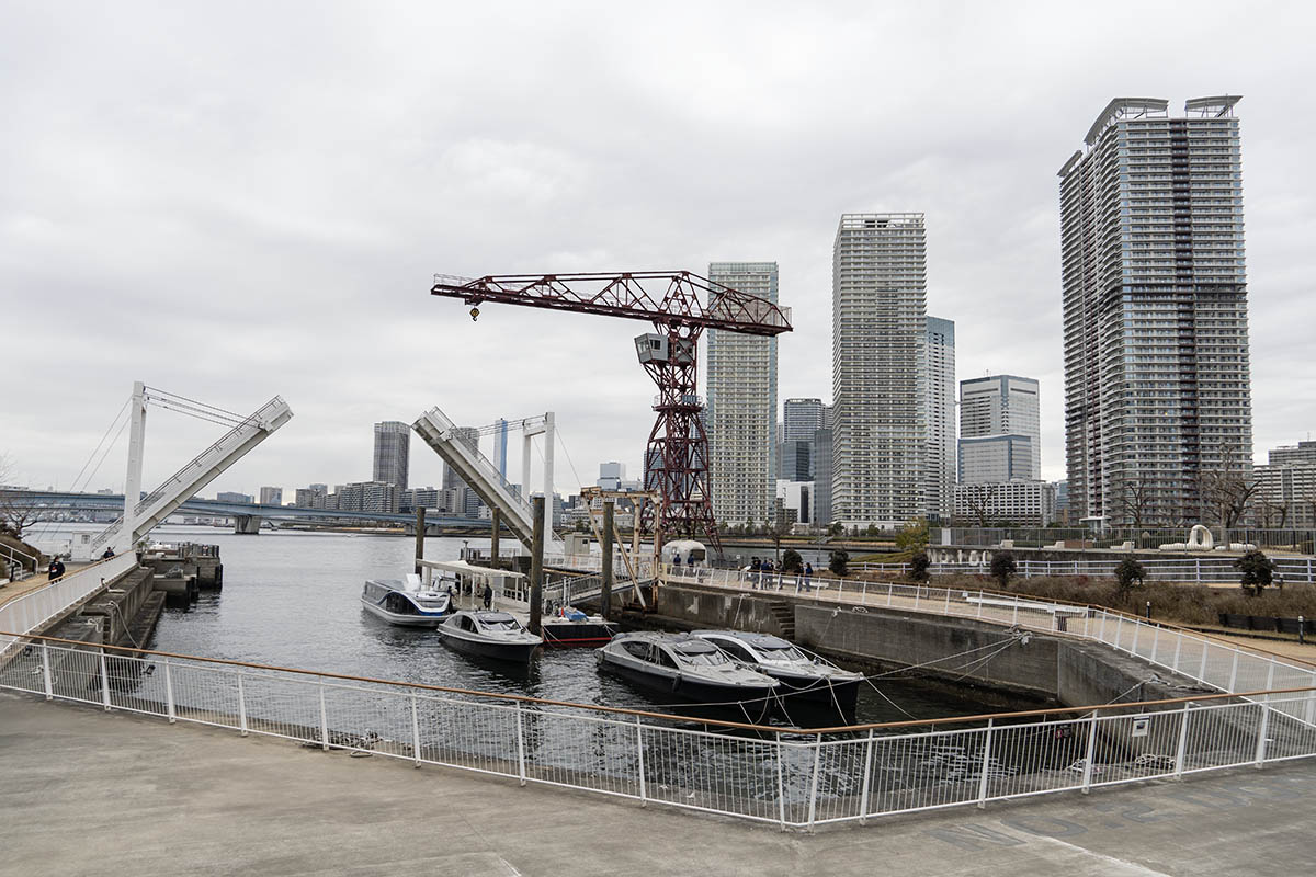 ららぽーと豊洲の船着場