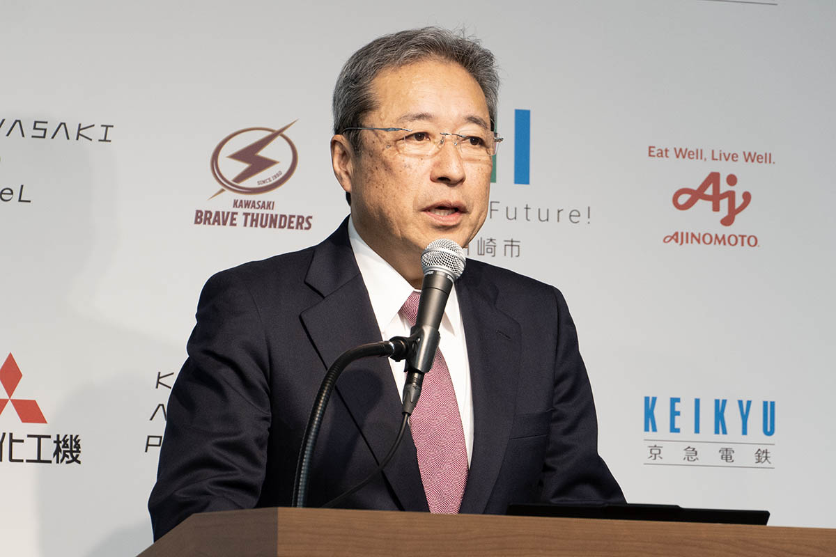 三菱化工機 代表取締役 社長執行役員 田中利一氏